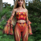 Autumn Whisper Bandeau Top