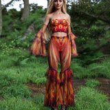 Autumn Whisper Bandeau Top