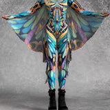 Eyes Of Time Mesh Wings