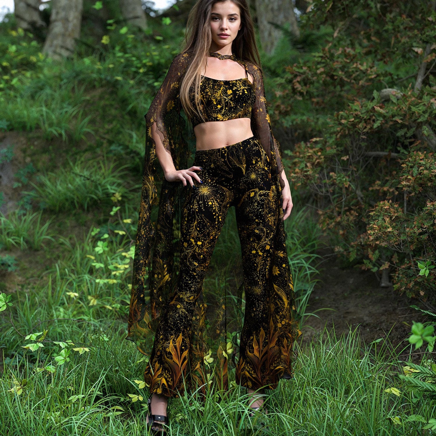 Wild Gold Charleston Pants Gold