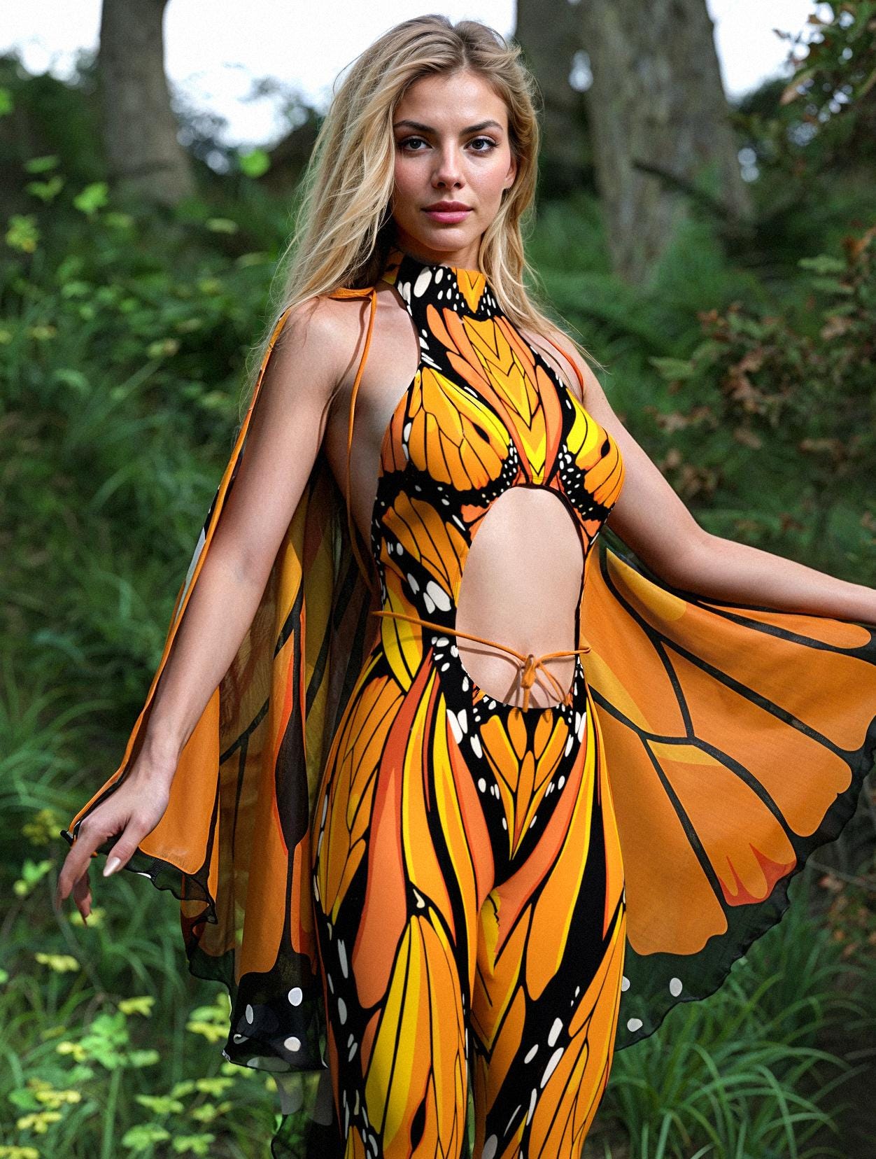 Fly Away Mesh Butterfly Wings 1