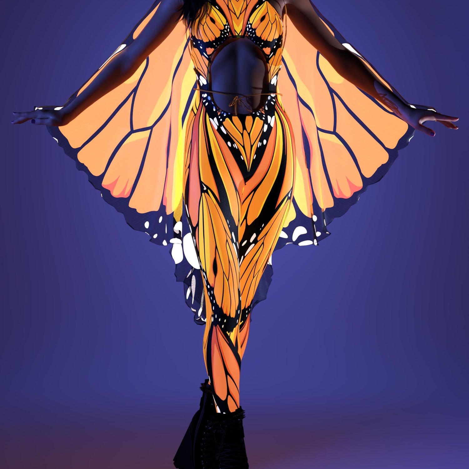 Women Fly Away Jumpsuit Set