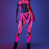 Fly Away Pink Halter Jumpsuit