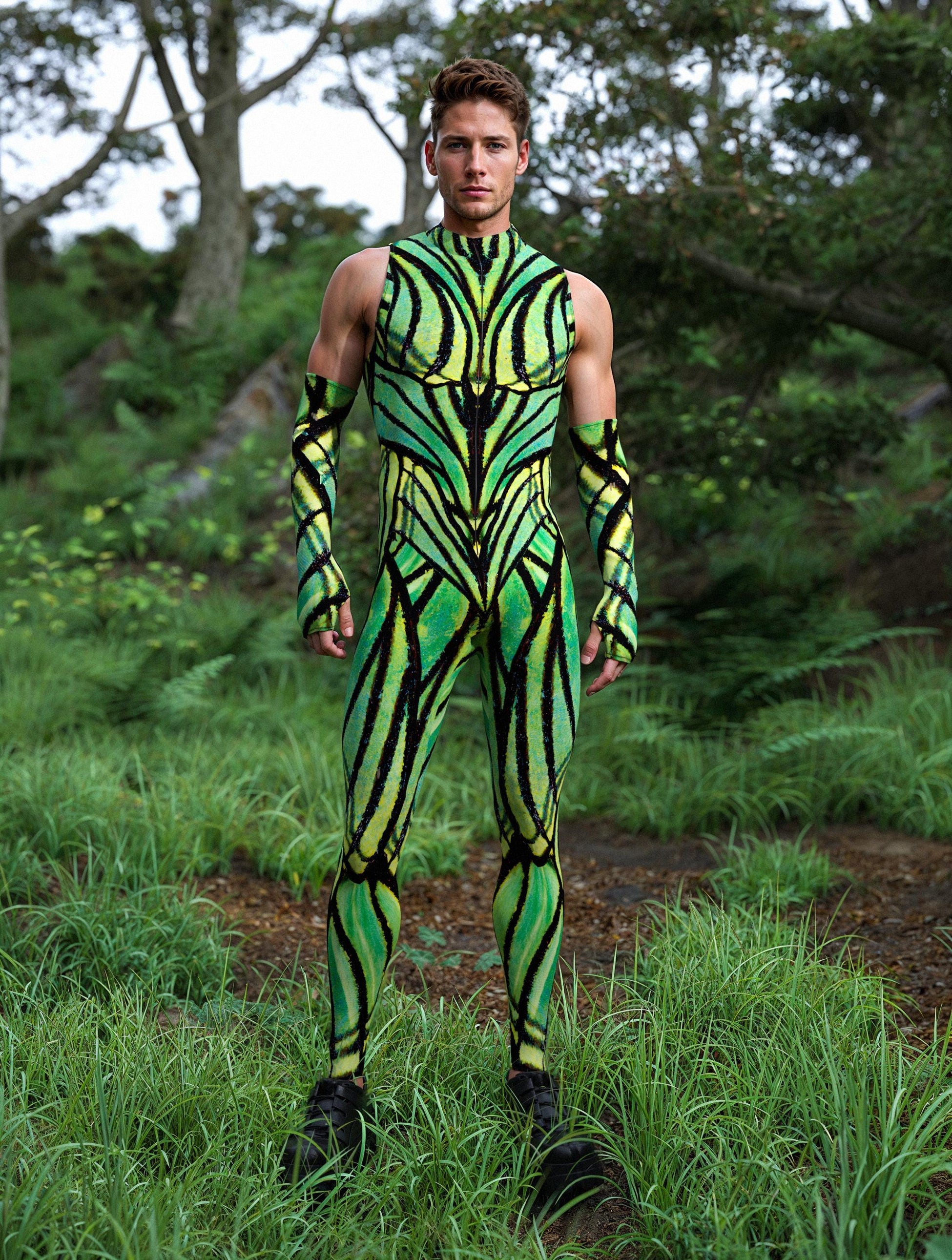 Ancient Tales Male Sleeveless Costume 2