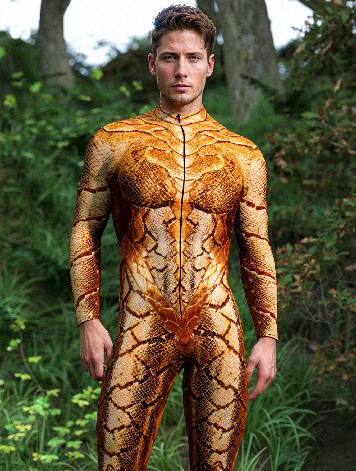 Snakeskin Royale Male Costume 1