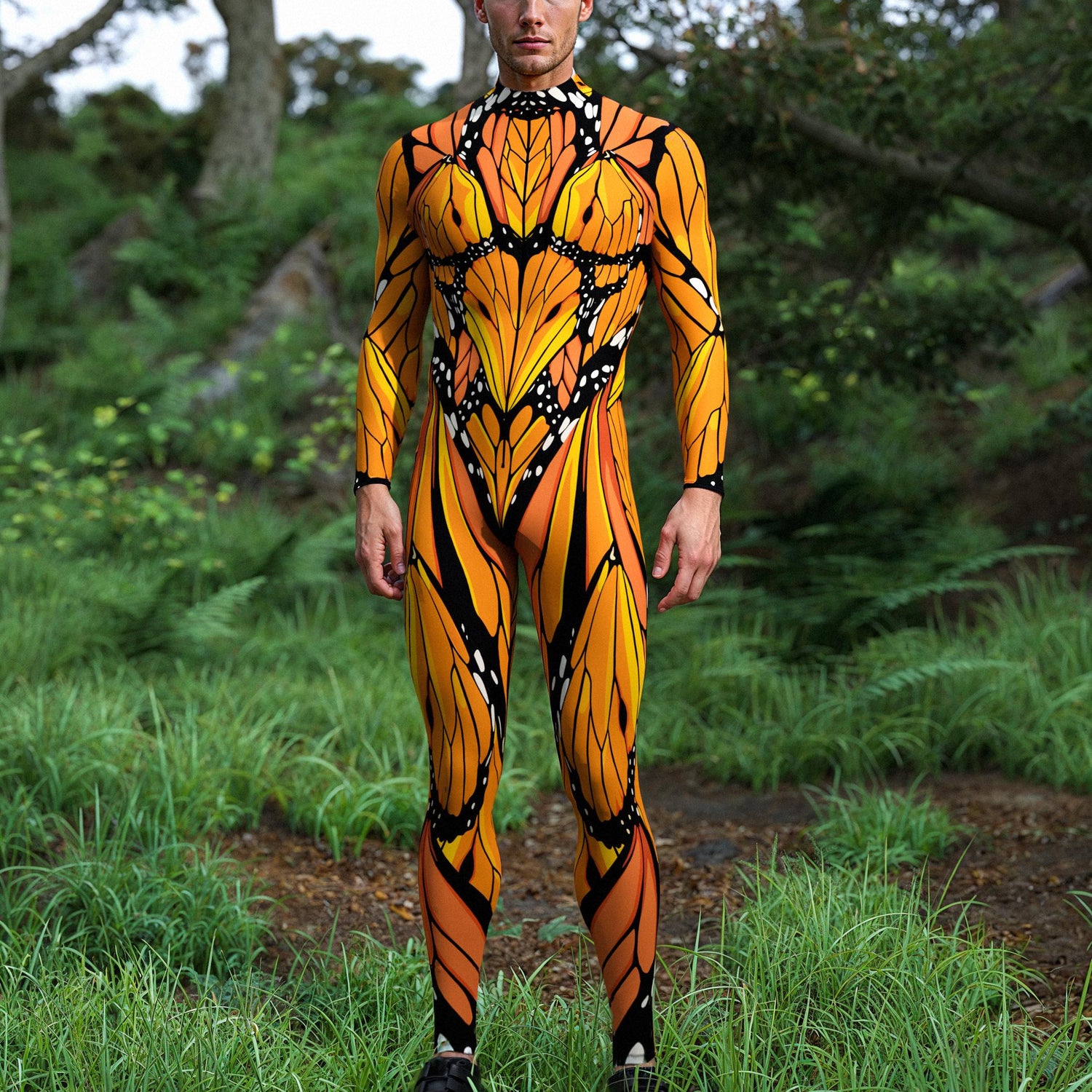 Fly Away Male Wings Set Orange