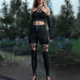 Intertwine Pentagram Leggings