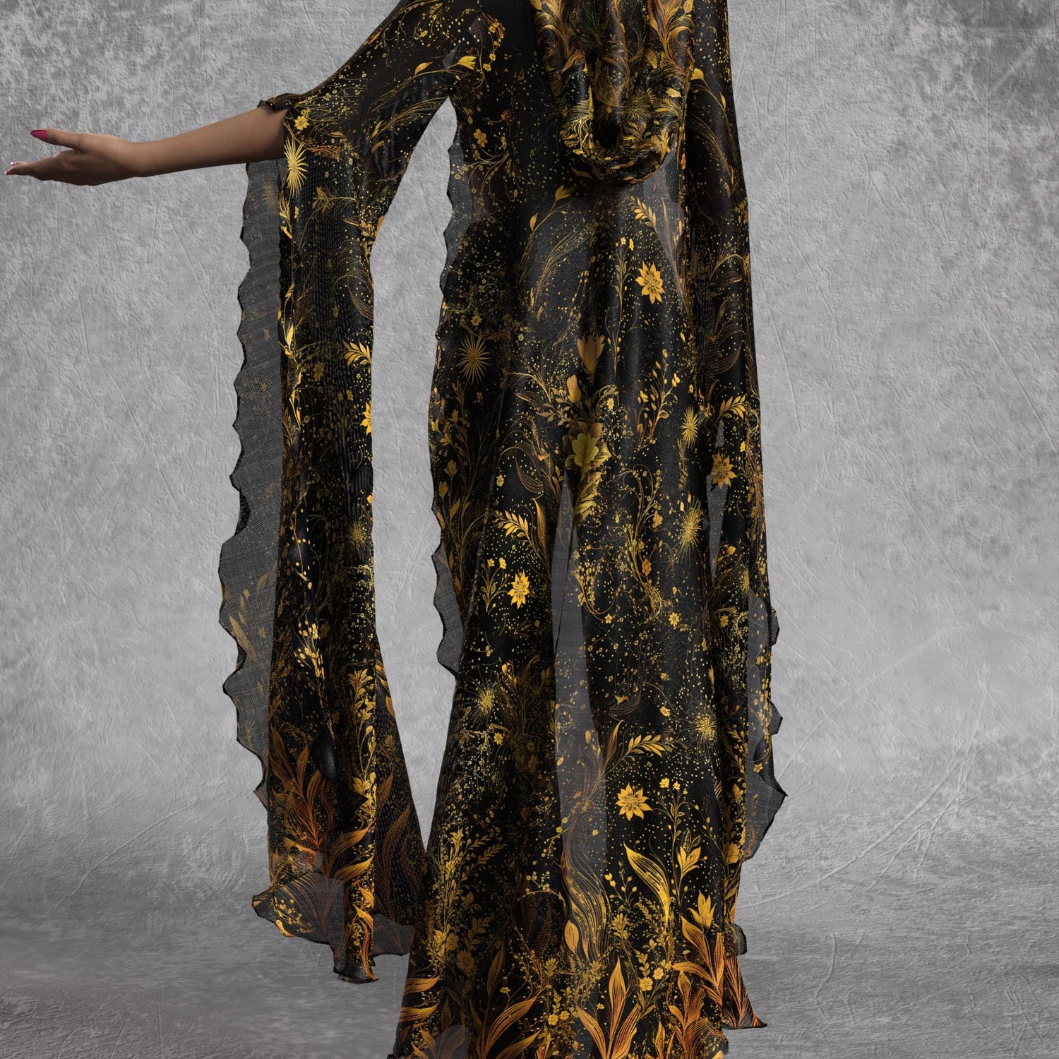 Women Wild Gold Charleston Pants
