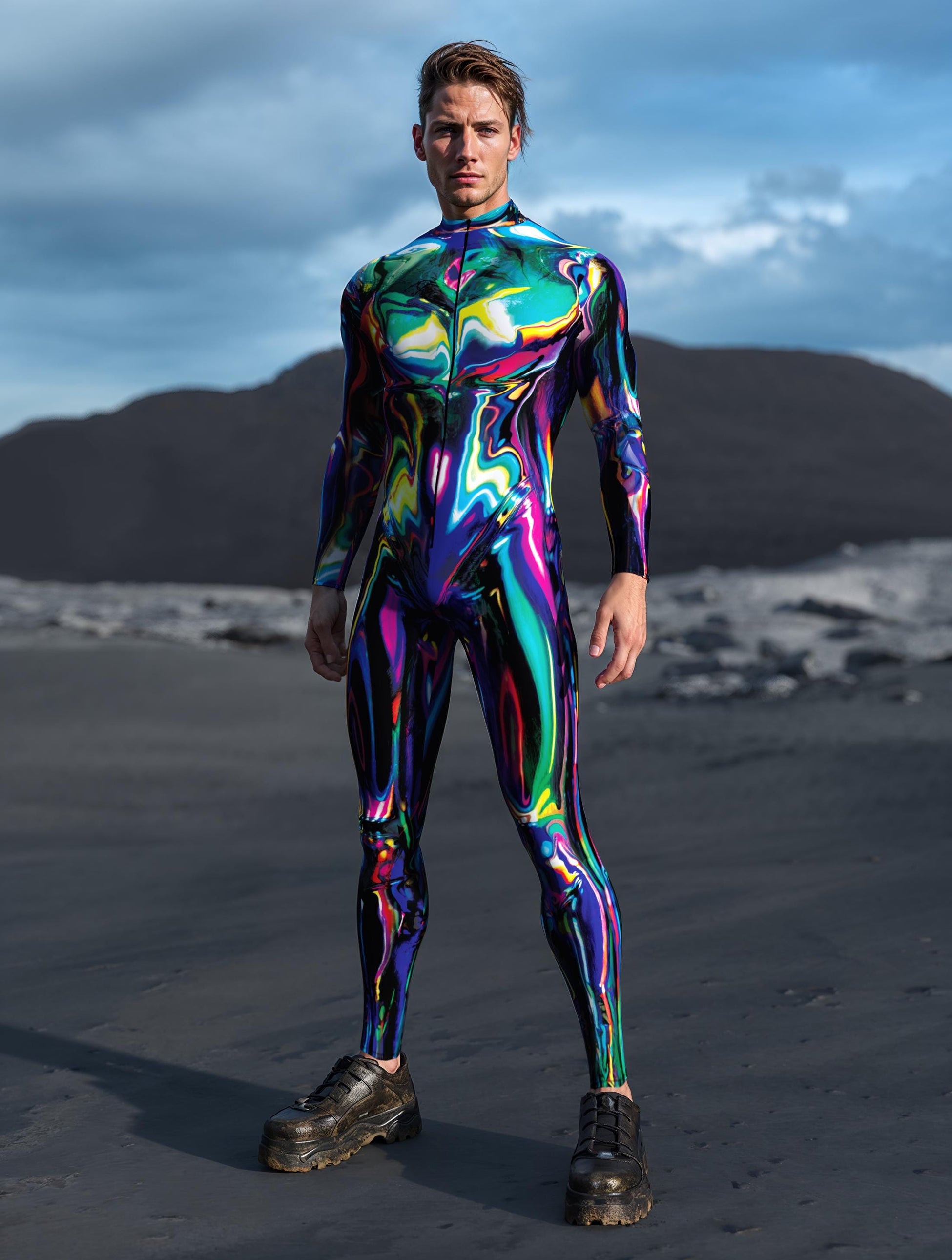 Chrome Delight Male Costume 2
