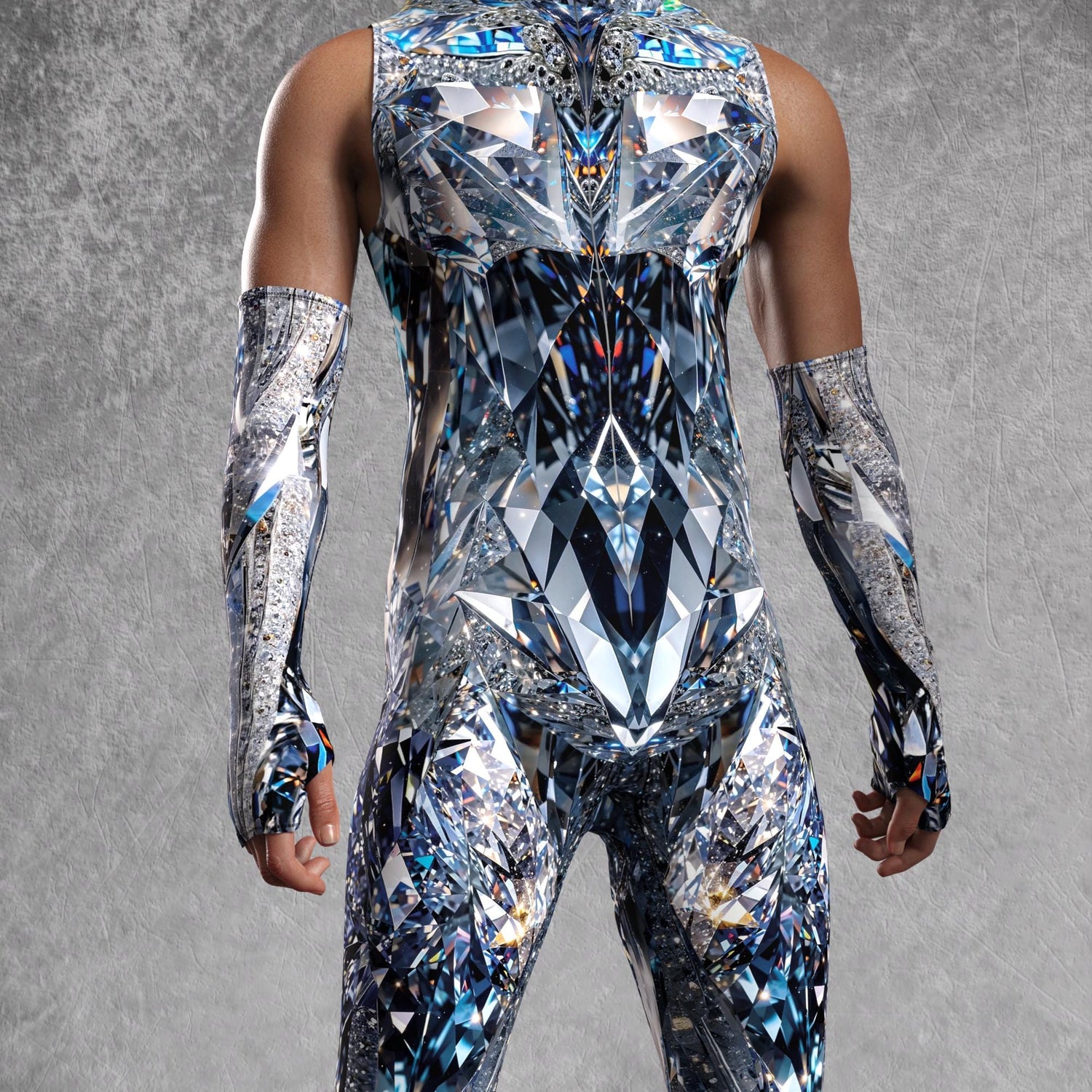 Under Pressure Male Sleeveless Costume 6