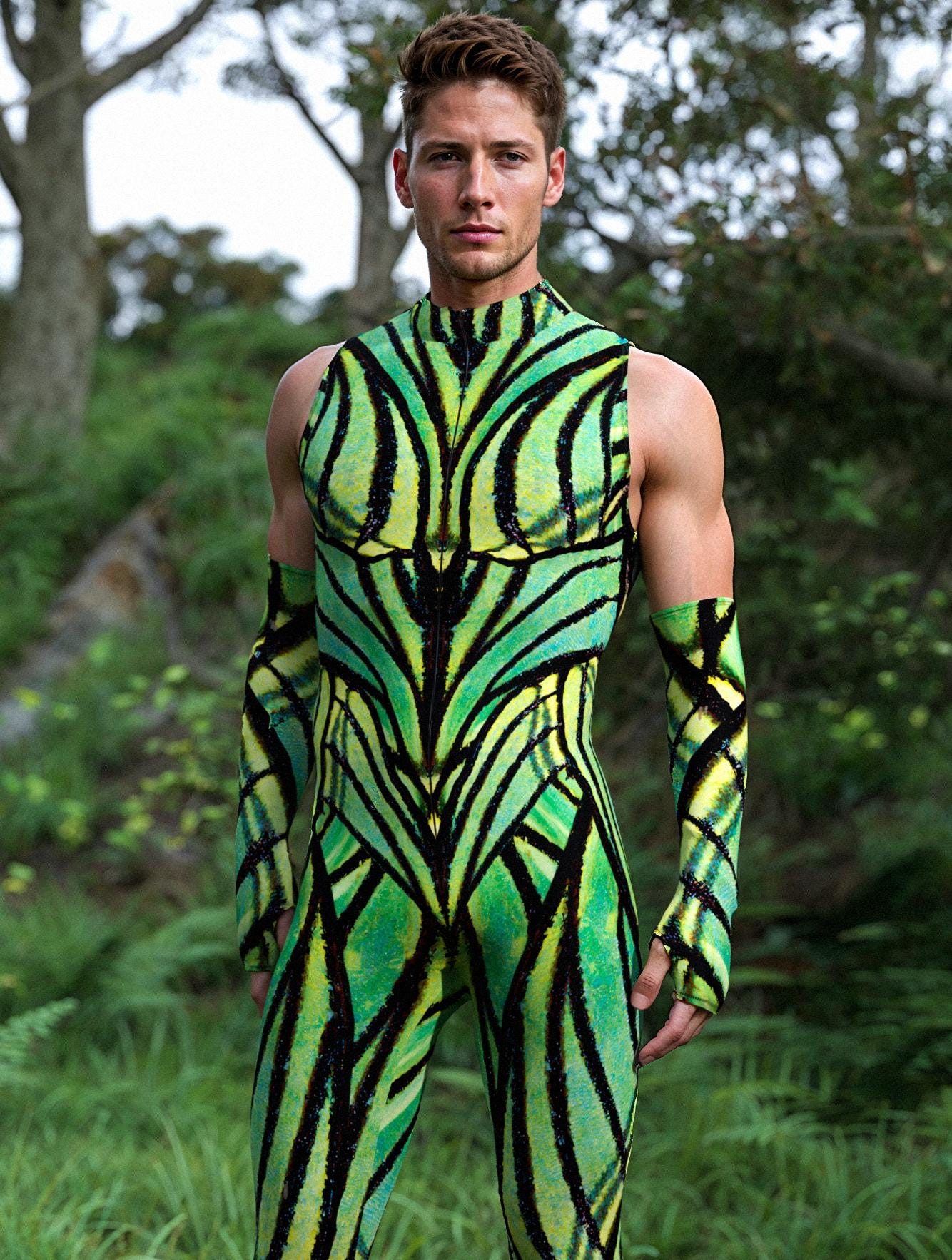 Ancient Tales Male Sleeveless Costume 1