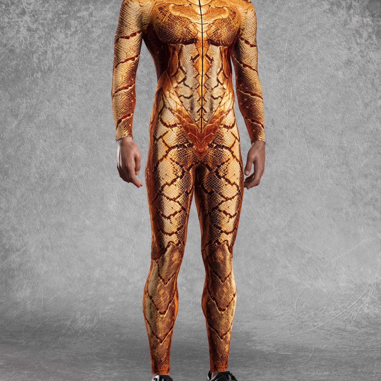Men Snakeskin Royale Male Costume
