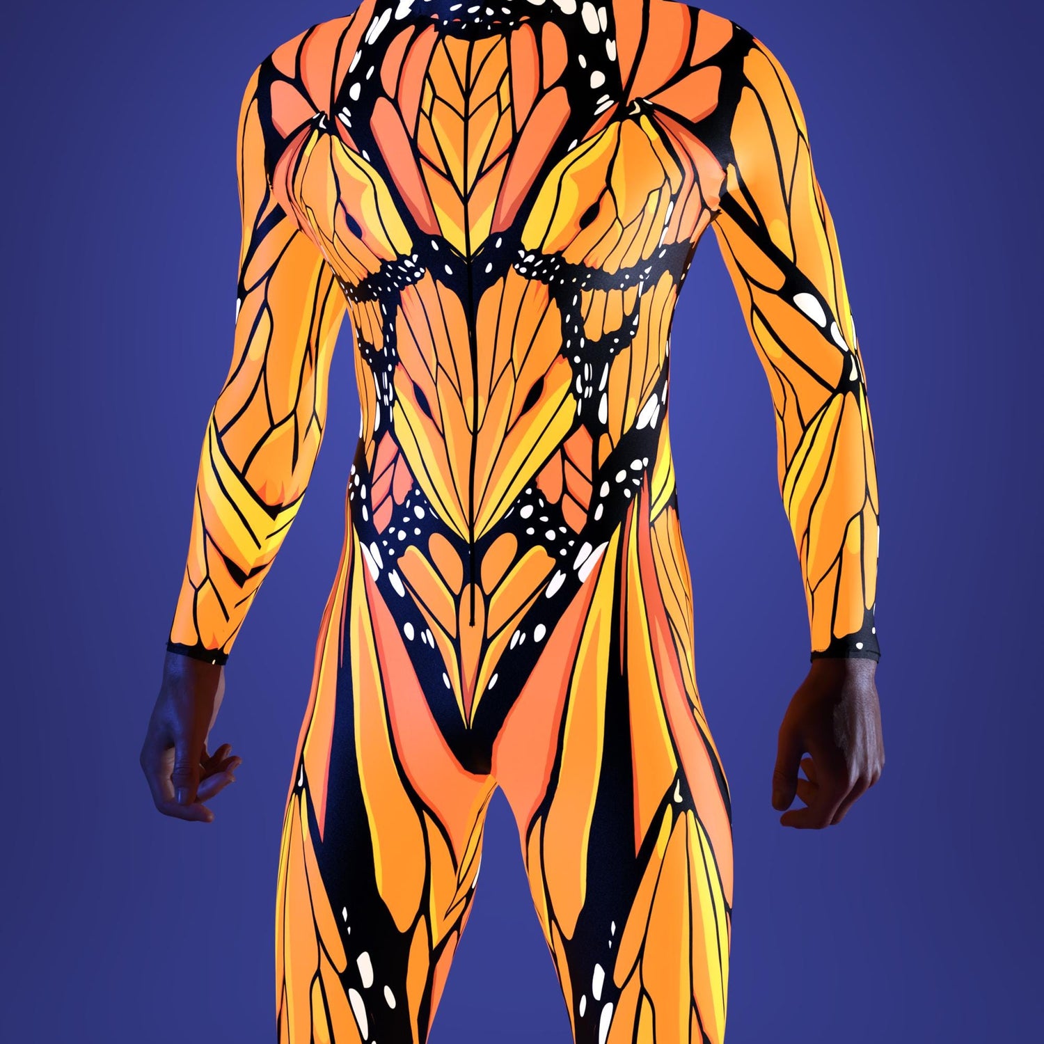 Fly Away Male Mesh Wings 6