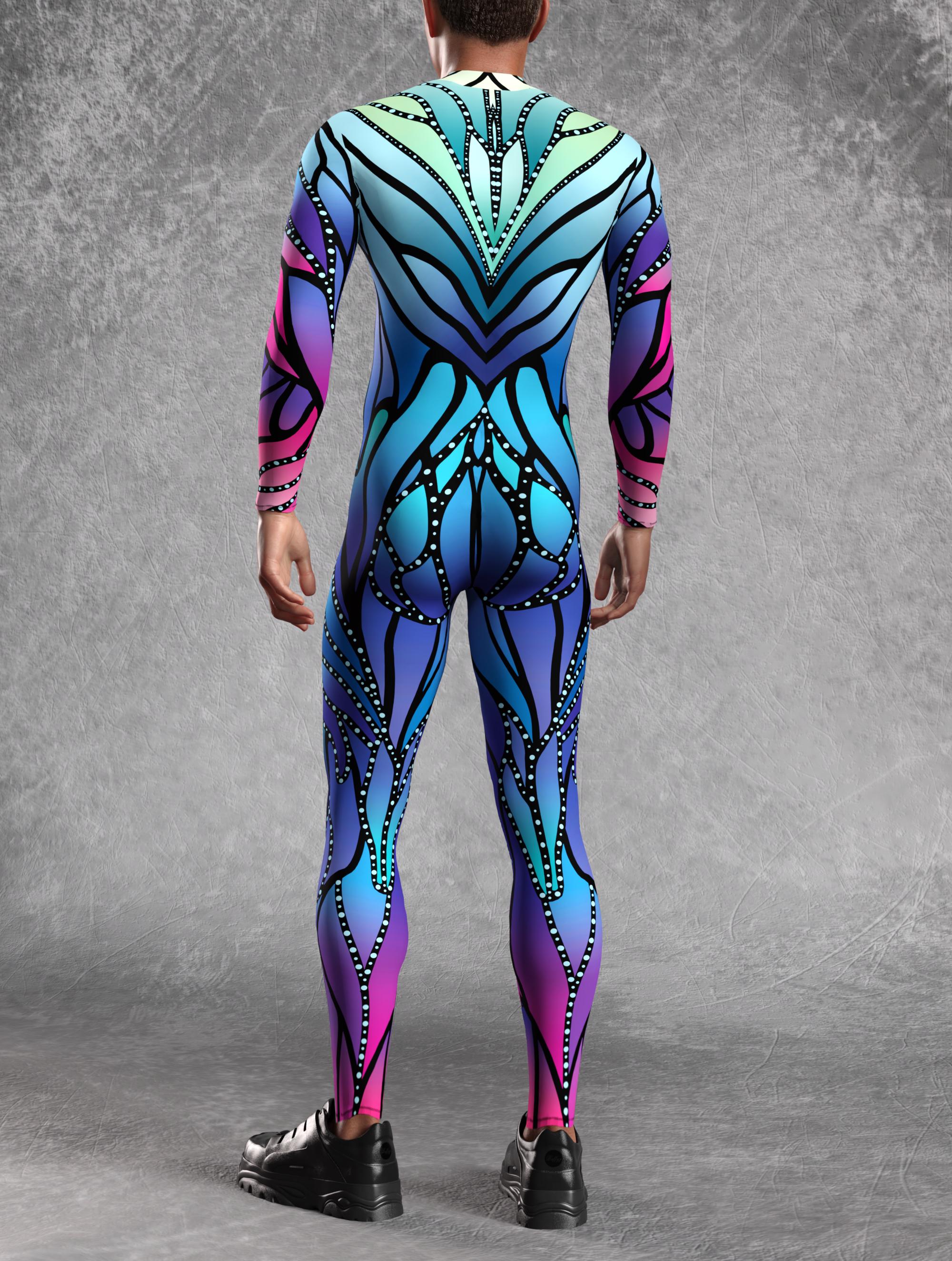 Azure Elemental Male Costume 8