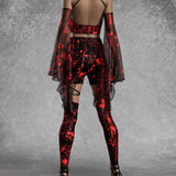 Above Suspicion Mesh Bell Sleeves