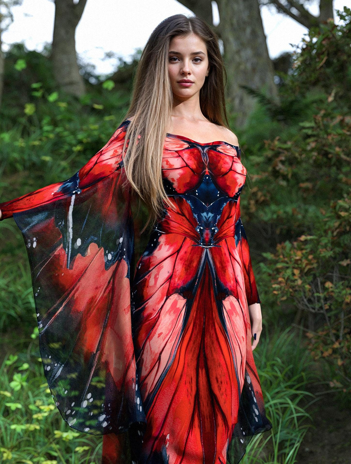Lustful Embrace Gown Dress