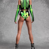 Jelly Skelly Sleeveless Rave Top