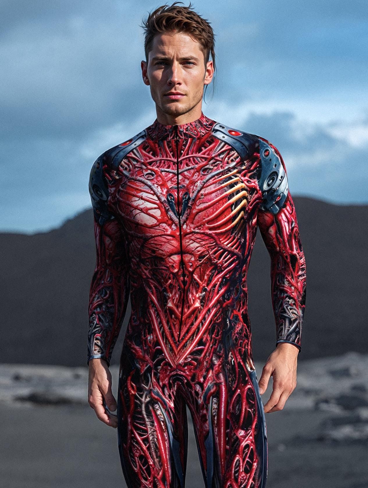 Mecha Gore Male Costume 1