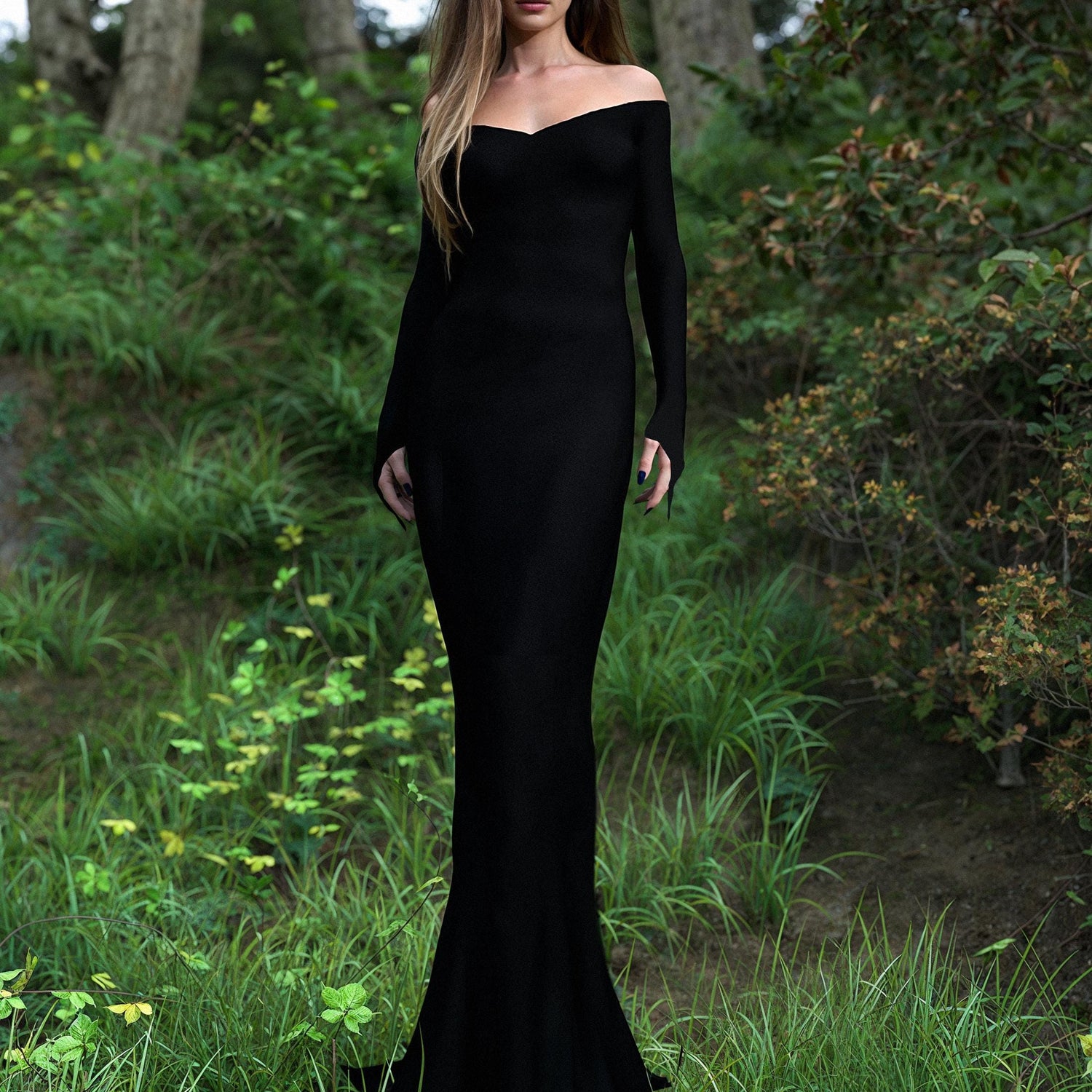 Mrs. Addams Gown Dress 3