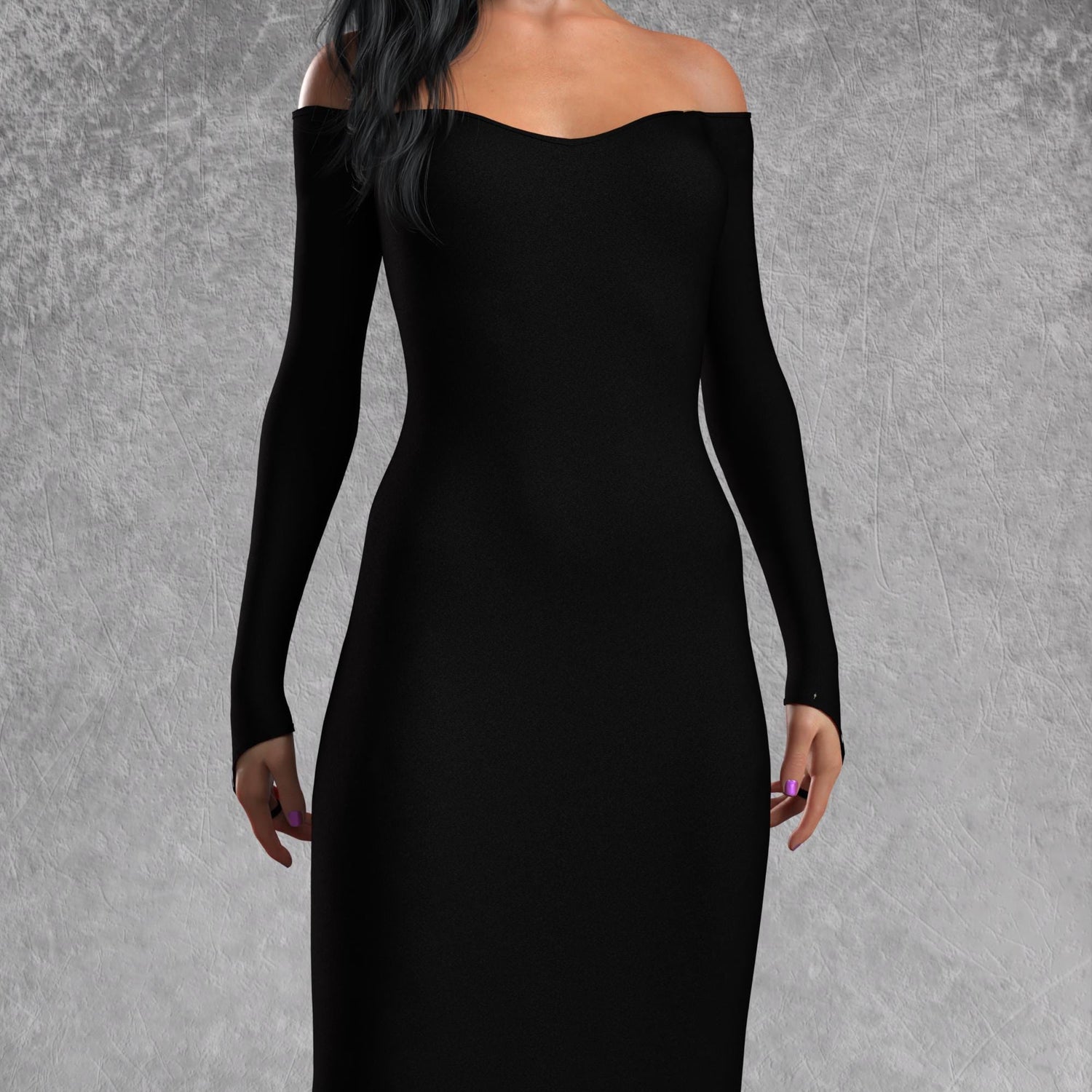 Mrs. Addams Gown Dress 6