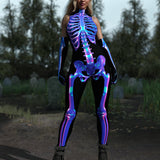Shifty Skeleton Bare Back Catsuit