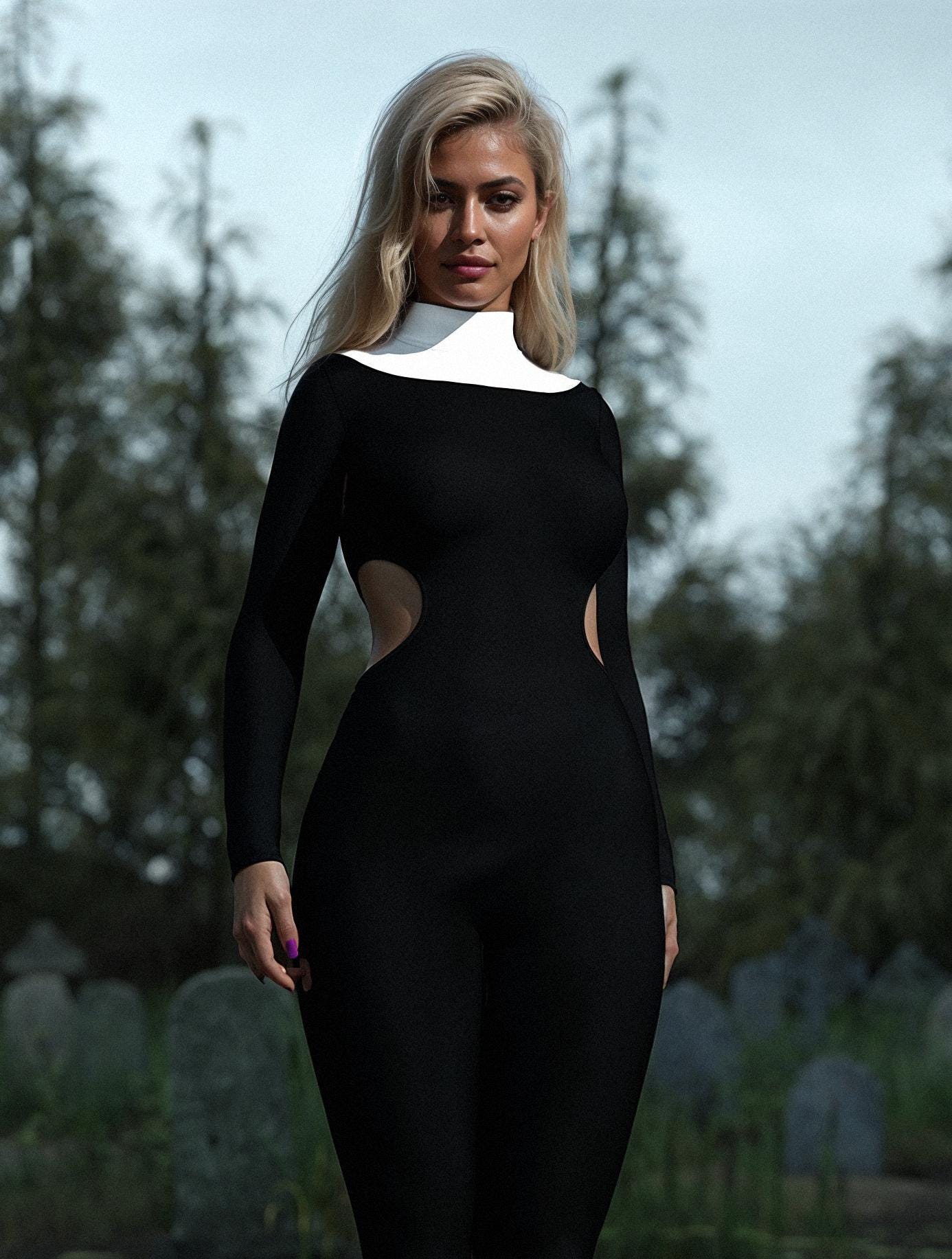 Holy Temptation Cutout Costume 1