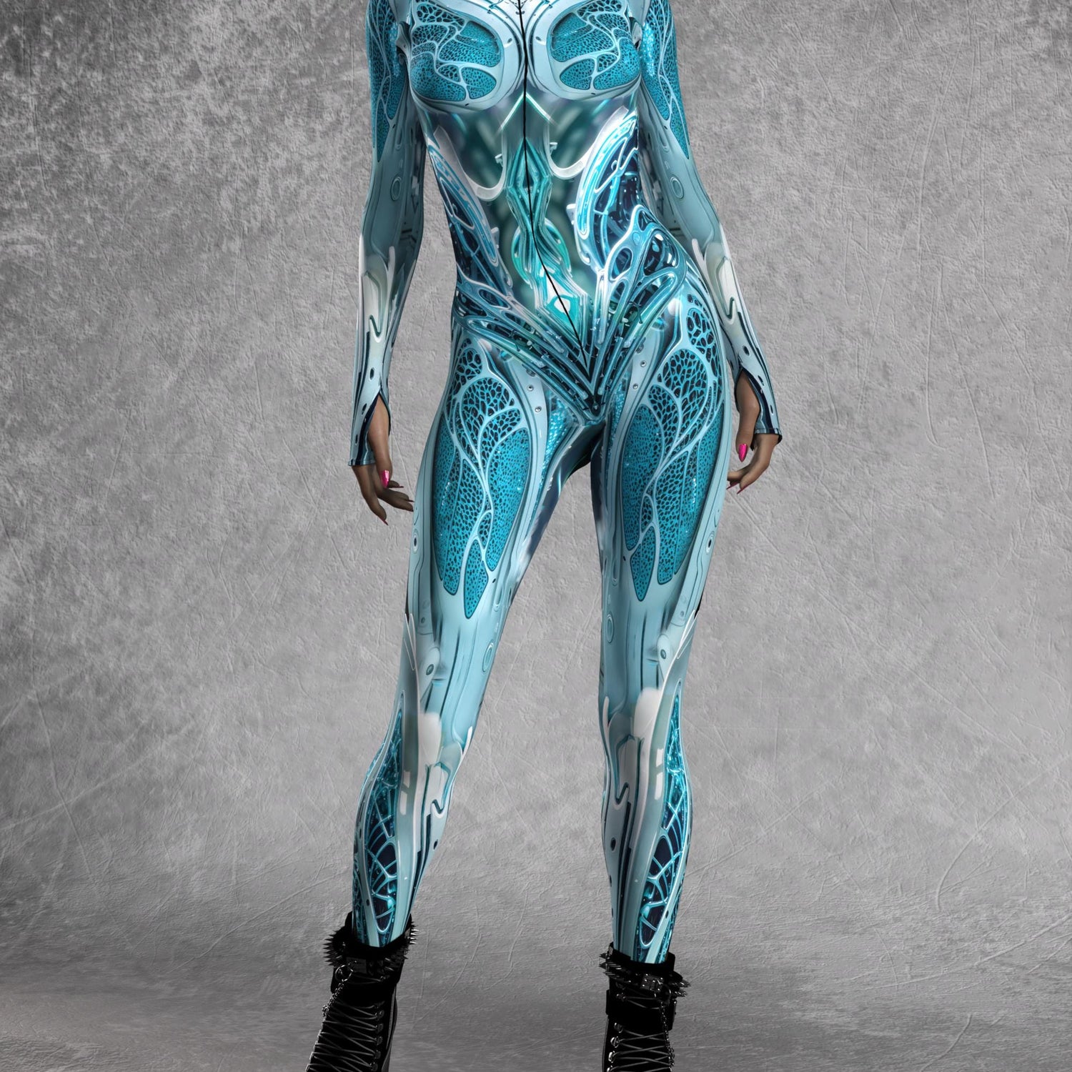 Frozen Queen Costume Lycra