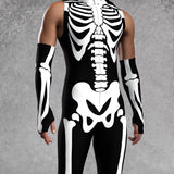 BnW Bossy Skeleton Male Sleeveless Costume