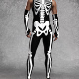 BnW Bossy Skeleton Male Sleeveless Costume
