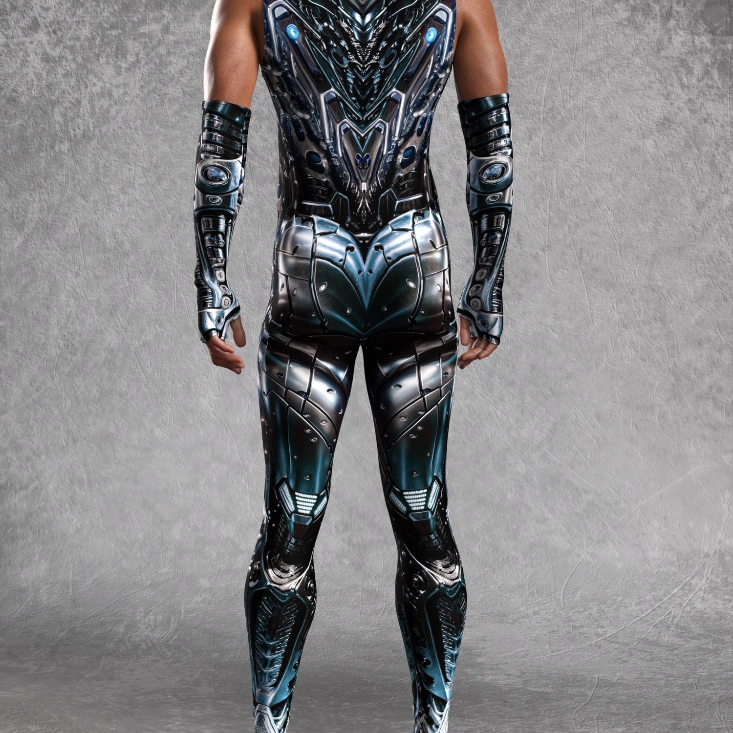 Men Transformer Male Sleeveless Costume