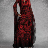 Covenant Lace Up Gown Dress