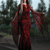 Covenant Lace Up Gown Dress