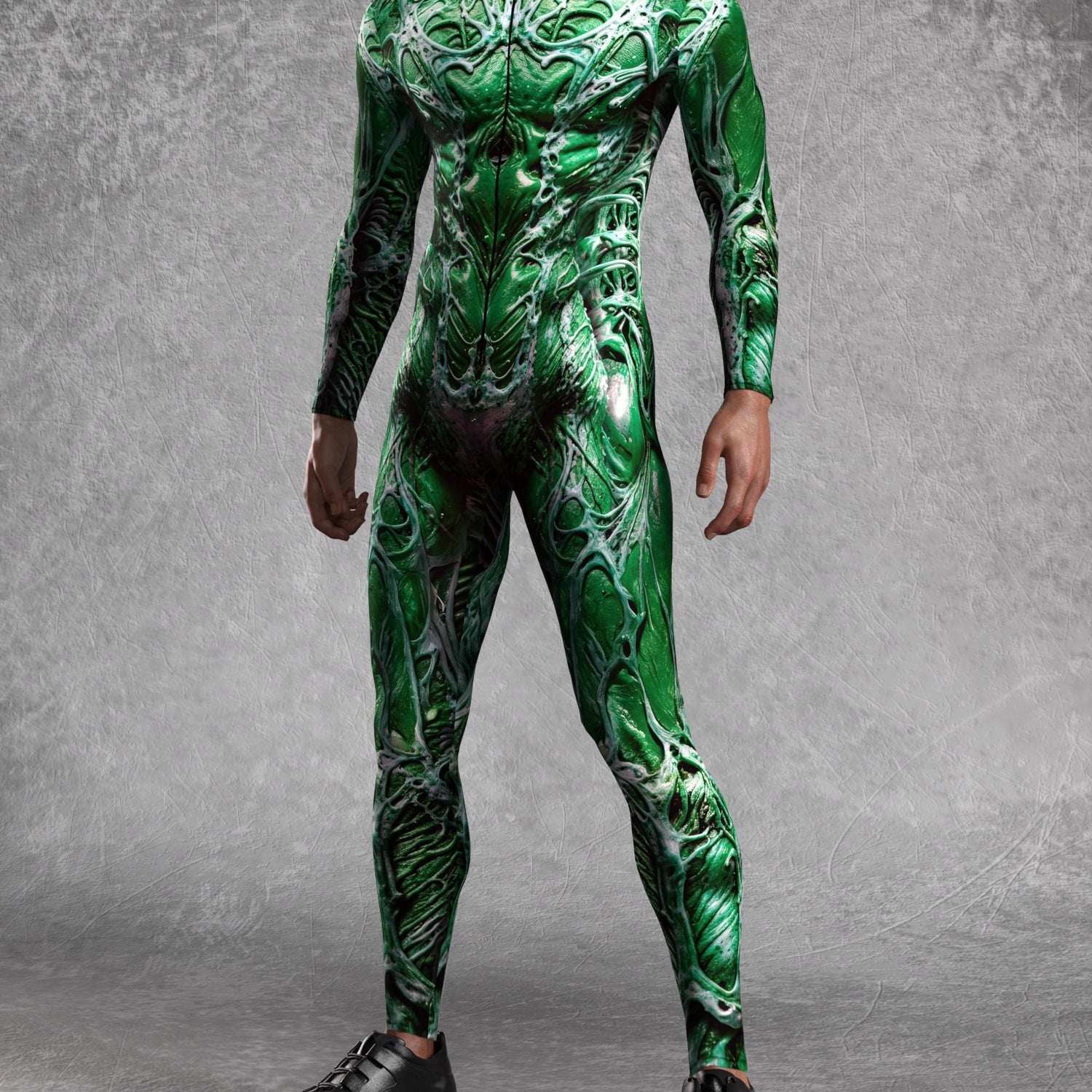 Nein Green Izrod Male Costume Lycra