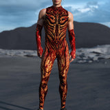 Blood Zombie Male Sleeveless Costume