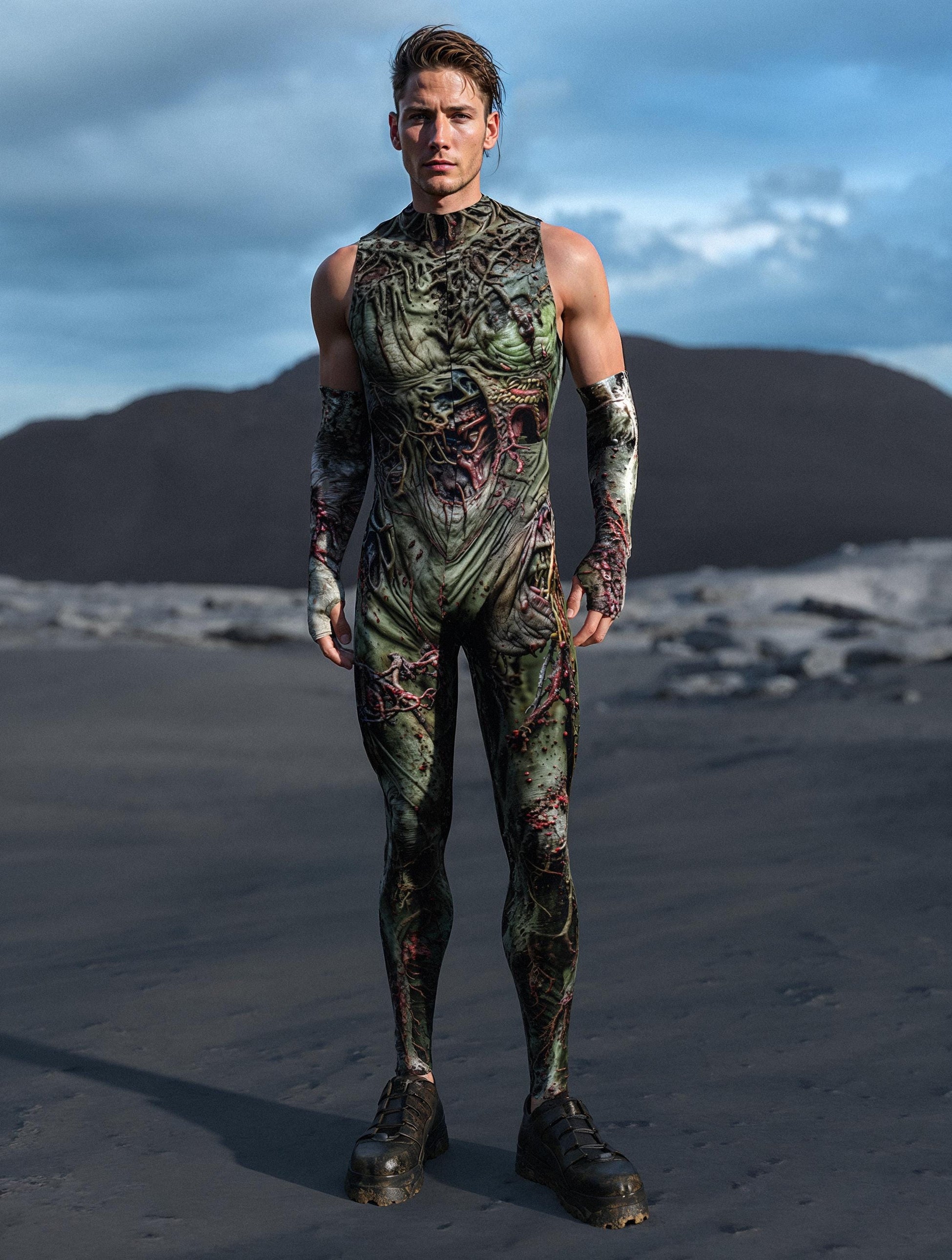 Back From The Dead Male Sleeveless Costume 2