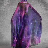 Space Out Mesh Cape
