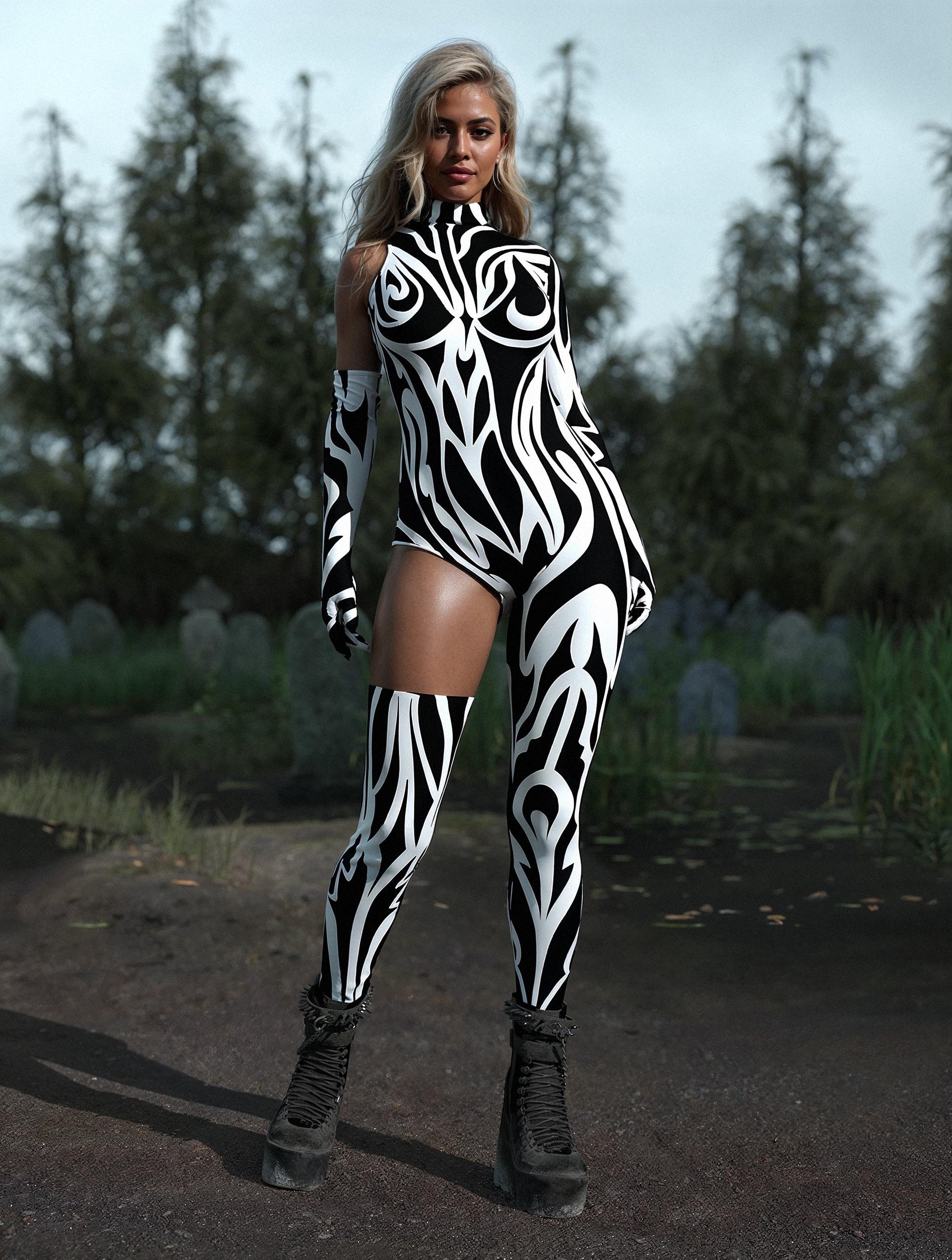 MJ Ninja Asymmetrical Costume 2