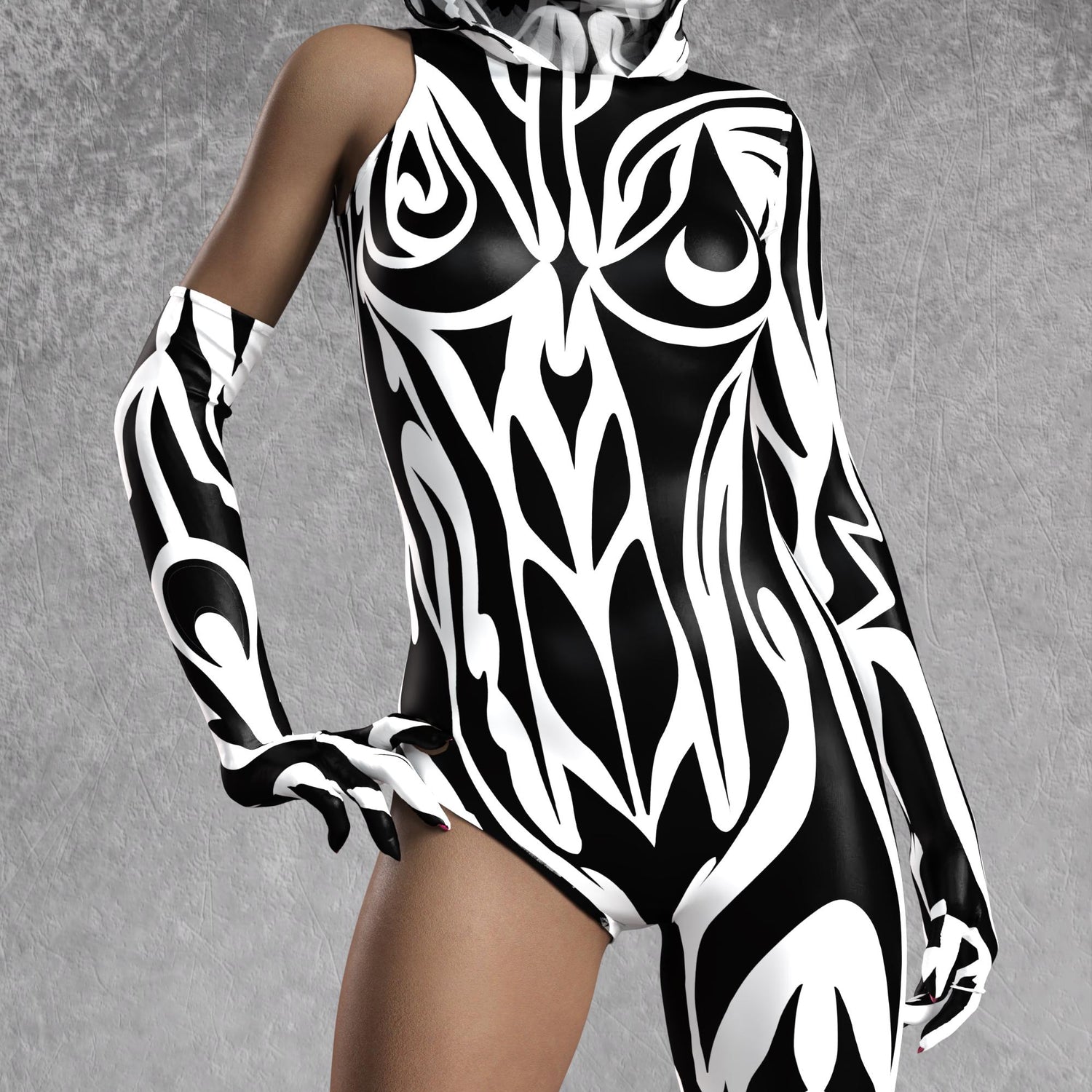 MJ Ninja Asymmetrical Costume 6