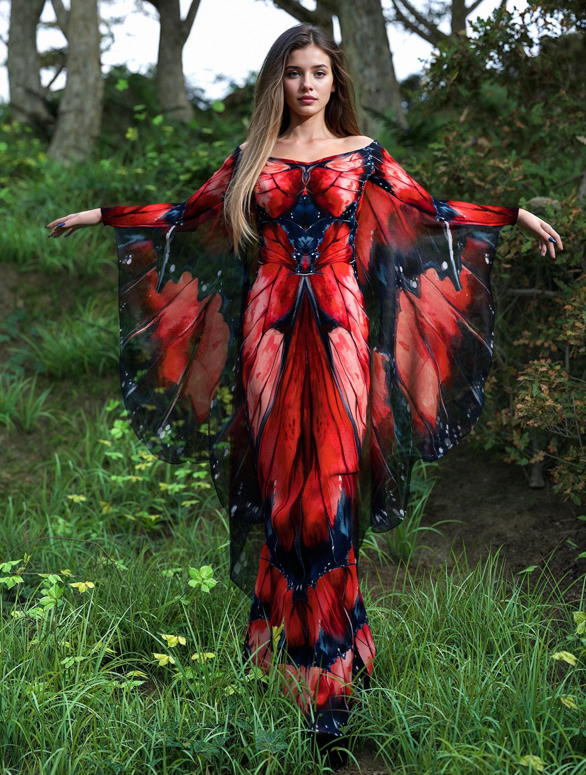 Lustful Embrace Gown Dress 2
