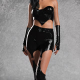 Kitty Cat Vinyl Garters