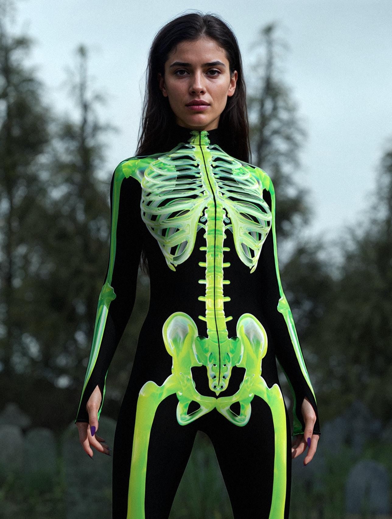 Jelly Skelly Costume 2