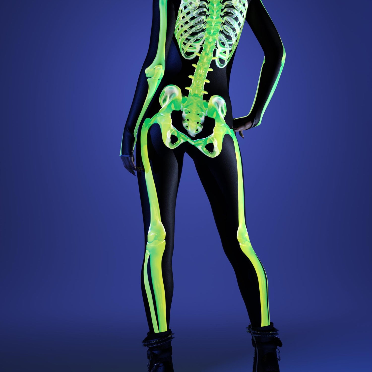 Jelly Skelly Costume 6