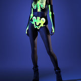Jelly Skelly Sleeveless Rave Top
