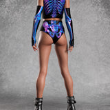 Shifty Skeleton Sleeveless Rave Top