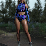 Shifty Skeleton Sleeveless Rave Top