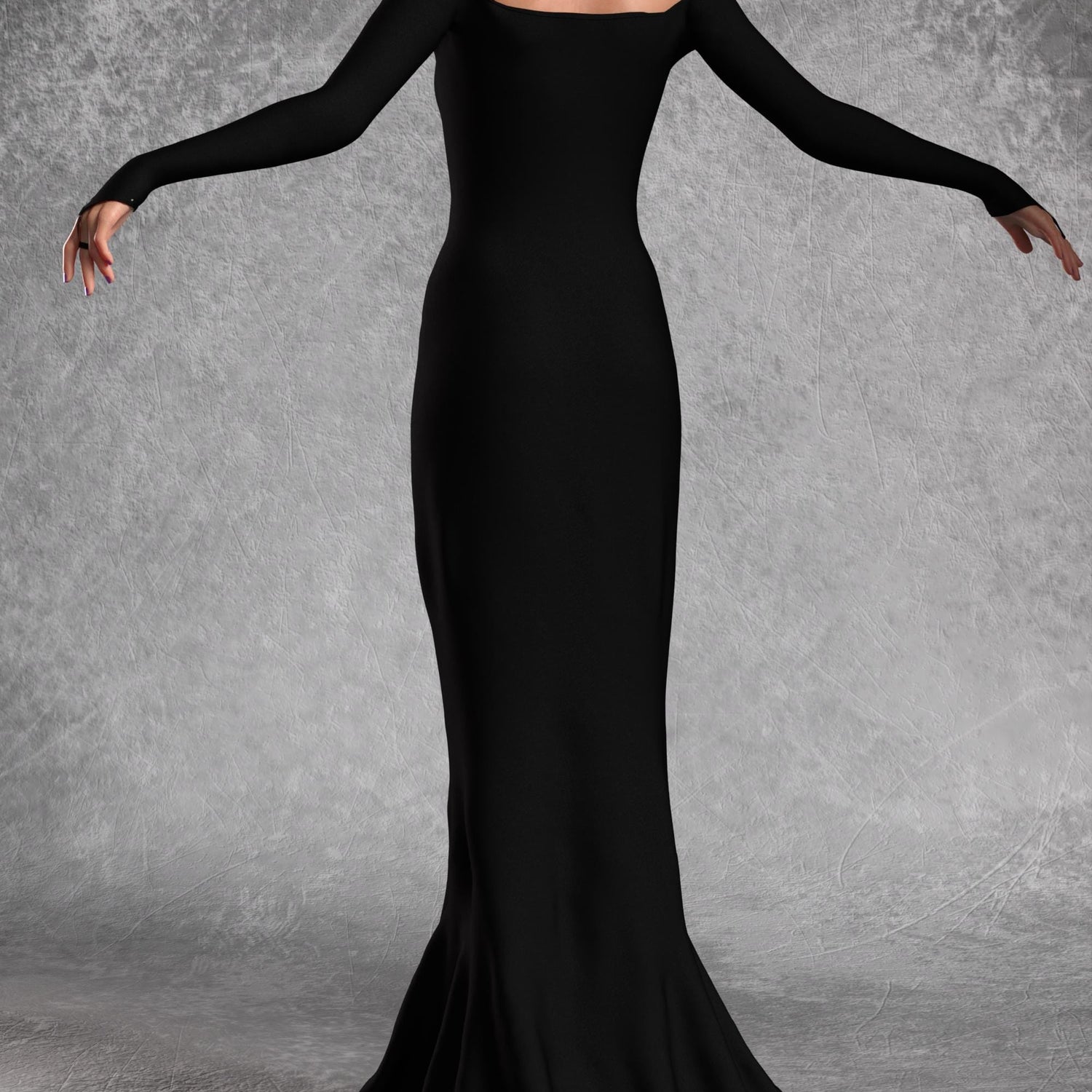 Women Mrs. Addams Gown Dress