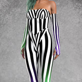 Beetle Drink Strapless Romper