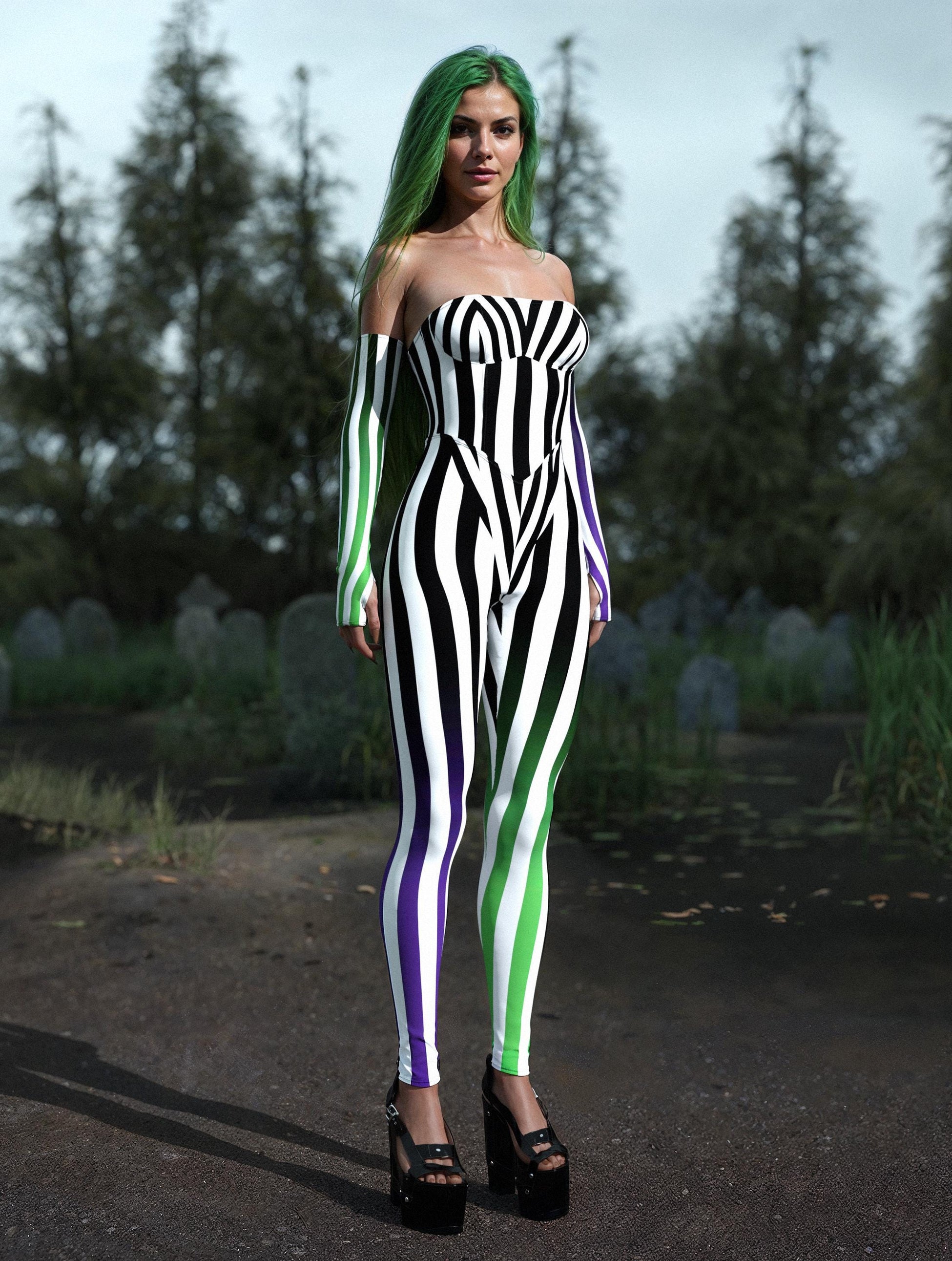 Beetle Drink Strapless Romper 2