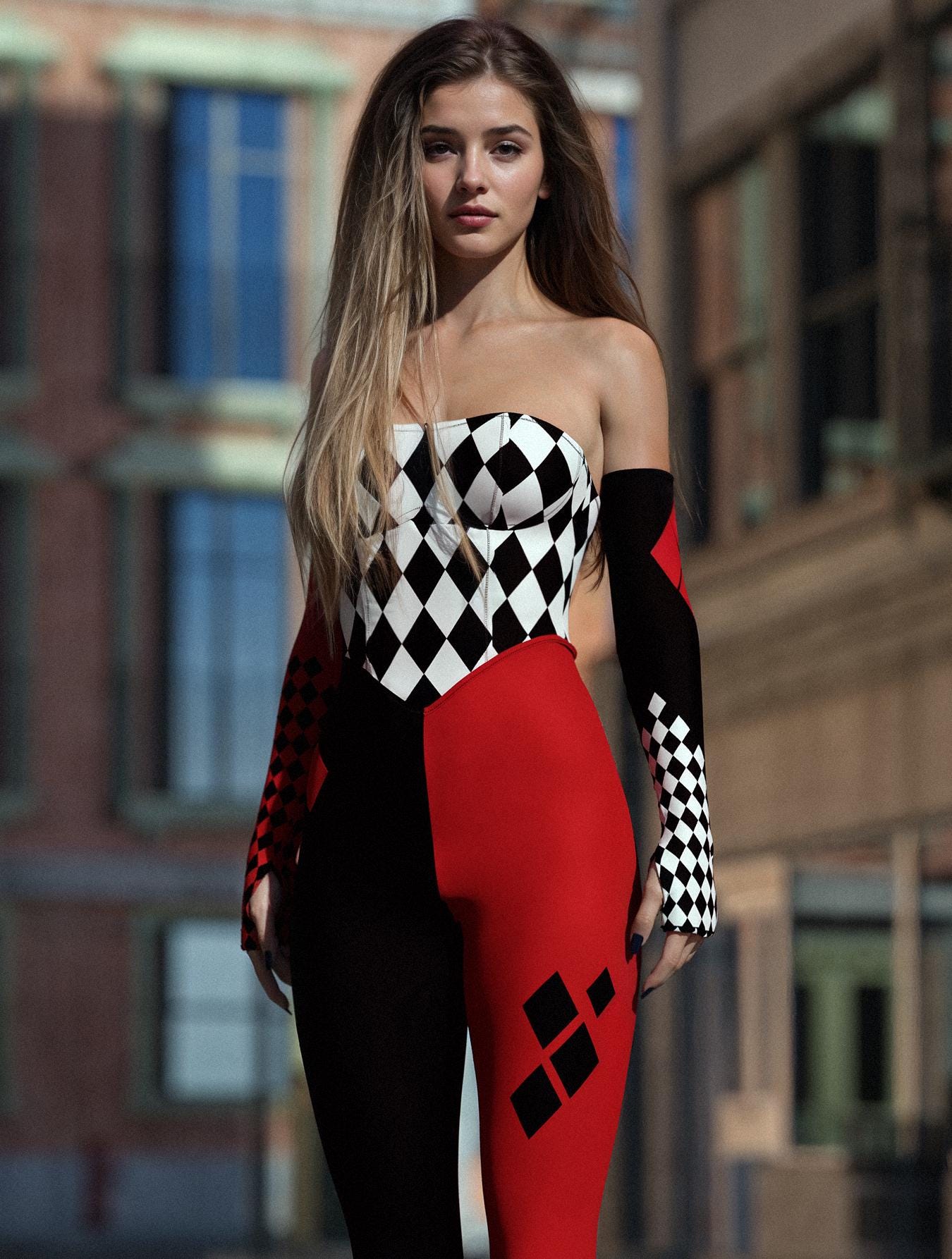 Harley Q vol 2 Strapless Romper 1