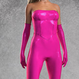 It's A Pink World Strapless Romper